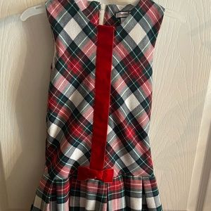 Christmas plaid dress
